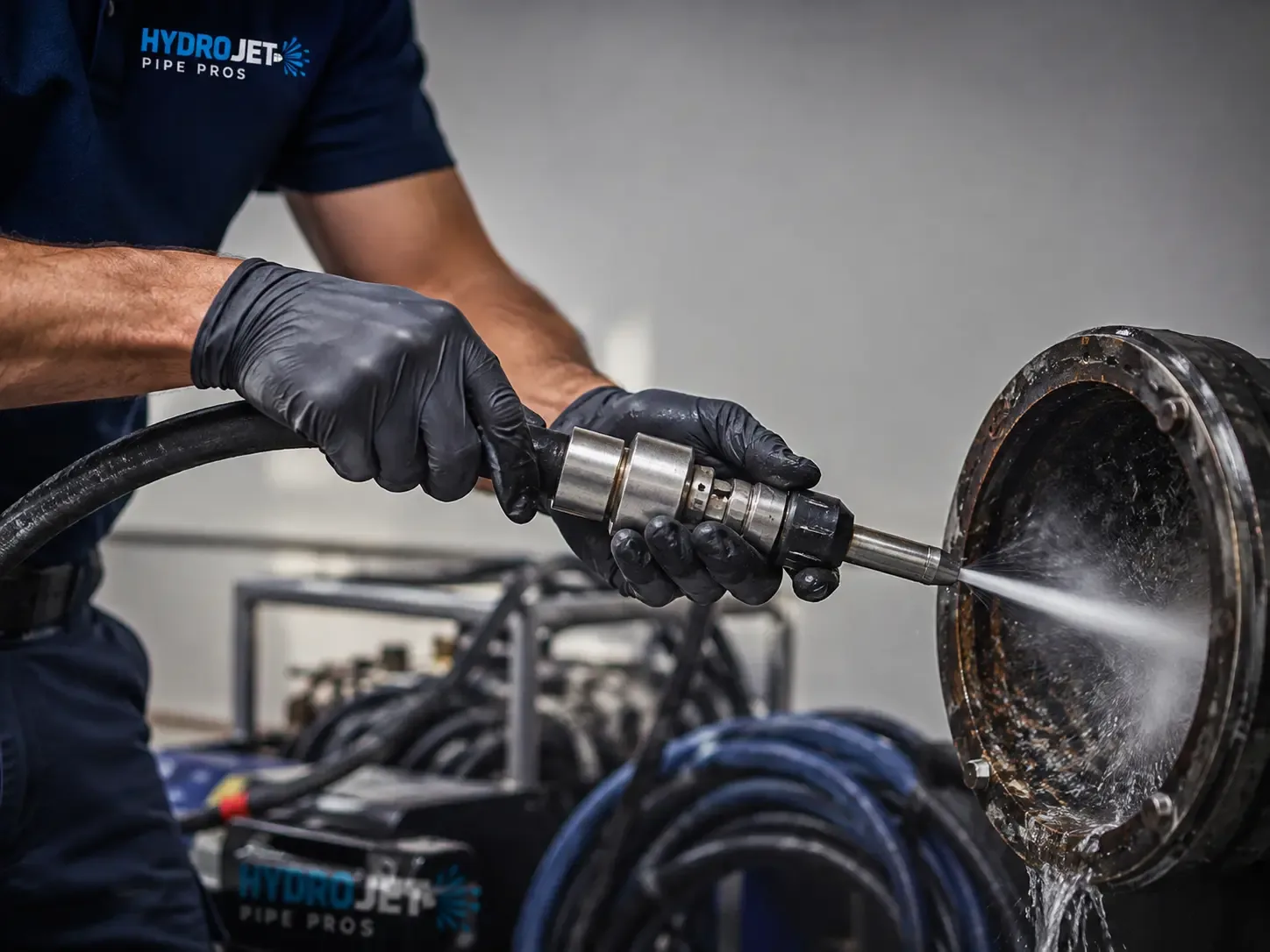Hydro Jet Pipe Descaling in Pooler, GA